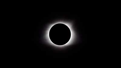 Solar Eclipse, Peter Burr, 21st August 2017